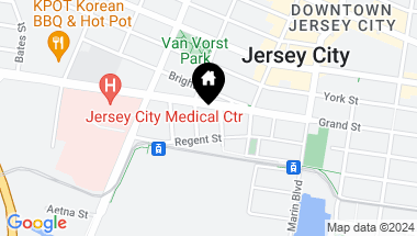 Map of 116 LIBERTY VIEW DRIVE Unit: 116, JC, Downtown NJ, 07302
