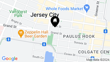 Map of 174 GRAND ST Unit: 1B, JC, Downtown NJ, 07302