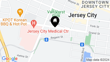 Map of 117 LIBERTY VIEW DRIVE Unit: 117, JC, Downtown NJ, 07302