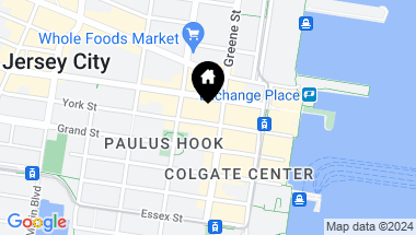 Map of 72 YORK ST Unit: 9, JC, Downtown NJ, 07302