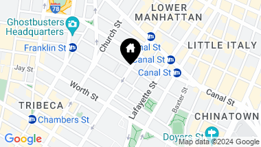 Map of 376 Broadway Unit: 14A, New York City NY, 10013