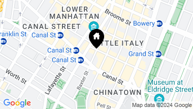 Map of 123 Baxter Street Unit: PHB, New York City NY, 10013