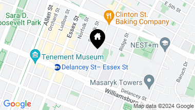 Map of 66 Clinton Street Unit: 3A, New York City NY, 10002