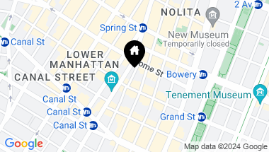 Map of 6 Centre Market Place Unit: 1, New York City NY, 10013