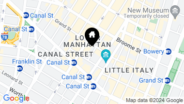 Map of 16 Crosby Street Unit: LOFT5F, New York City NY, 10013