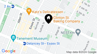 Map of 20 Clinton Street Unit: 2A, New York City NY, 10002