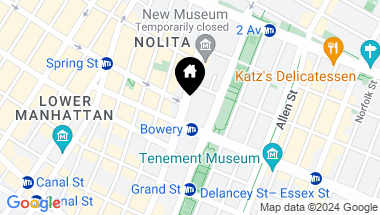 Map of 195 Bowery Unit: 11, New York City NY, 10002