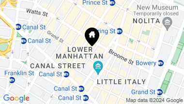 Map of 30 Crosby Street Unit: 5B, New York City NY, 10013