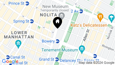 Map of 199 Bowery Unit: 4D, New York City NY, 10002