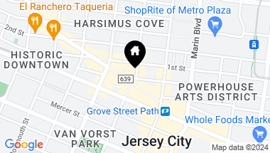 Map of 84.5 ERIE ST, JC, Downtown NJ, 07302