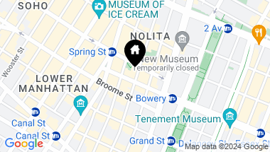 Map of 199 Mott Street Unit: PHA, New York City NY, 10012