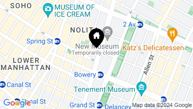 Map of 202 Bowery Unit: 4, New York City NY, 10012