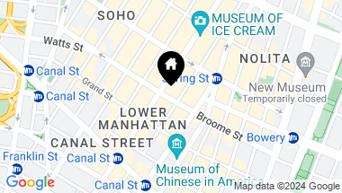Map of 438 Broome Street Unit: 2, New York City NY, 10012