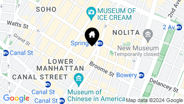 Map of 210 Lafayette Street Unit: 3B, New York City NY, 10012