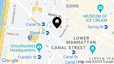 Map of 311 West Broadway Unit: 5EJ, New York City NY, 10007