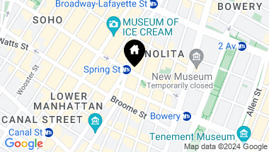 Map of 54 Spring Street Unit: 5F, New York City NY, 10012