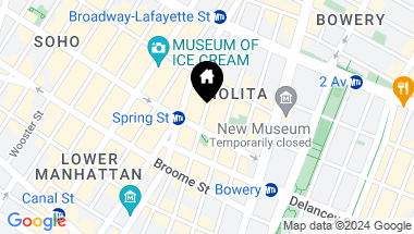 Map of 224 Mulberry Street Unit: 4, New York City NY, 10012