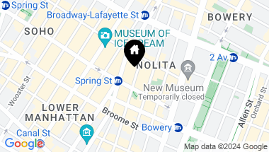 Map of 227 Mulberry St Unit: 6D, New York City NY, 10012