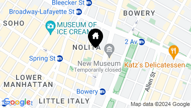 Map of 14 Prince Street Unit: 4-A, New York City NY, 10012