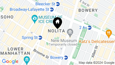 Map of 26 Prince Street Unit: 2, New York City NY, 10012