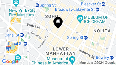 Map of 60 Greene Street Unit: 4, New York City NY, 10012