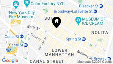 Map of 63 Greene Street Unit: 2d, New York City NY, 10012