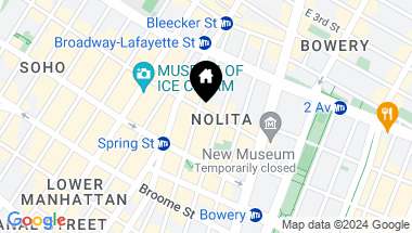 Map of 40 Prince Street Unit: 2B, New York City NY, 10012