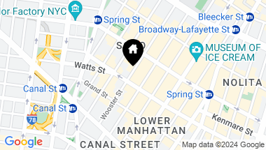 Map of 62 Wooster Street Unit: 5, New York City NY, 10012