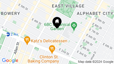 Map of 225 East 4th Street Unit: 7, New York City NY, 10009