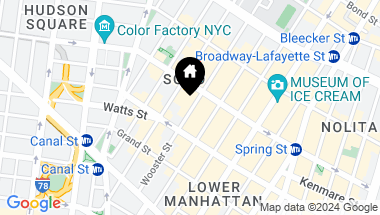 Map of 73 Wooster Street Unit: PHA, New York City NY, 10012
