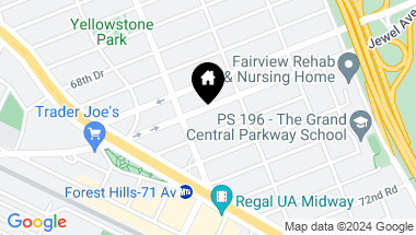 Map of 108-24 Jewel Avenue, Forest Hills NY, 11375