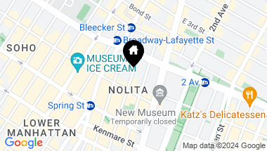 Map of 262 Mott Street Unit: 308, New York City NY, 10012