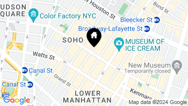 Map of 115 Spring Street Unit: 2, New York City NY, 10012
