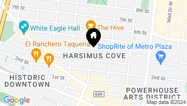 Map of 590 JERSEY AVE, JC, Downtown NJ, 07302