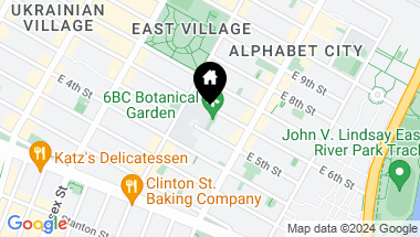 Map of 650 East 6th Street Unit: TWH, New York City NY, 10009