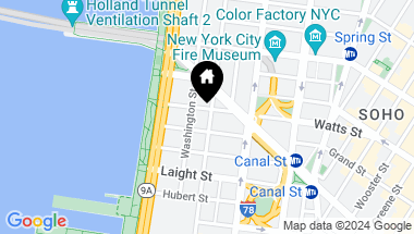 Map of 464 Greenwich Street, New York City NY, 10013