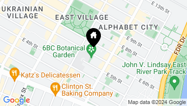 Map of 619 East 6th Street Unit: 3, New York City NY, 10009