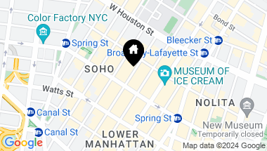 Map of 100 Greene Street Unit: PH, New York City NY, 10012