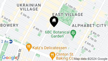 Map of 513 East 5th Street Unit: 2A, New York City NY, 10009