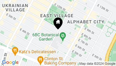 Map of 99 Avenue B Unit: 1C, New York City NY, 10009