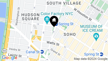 Map of 145 Sixth Avenue Unit: 3DE, New York City NY, 10013