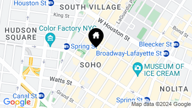 Map of 426 West Broadway Unit: THB, New York City NY, 10012