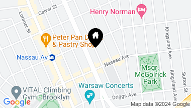 Map of 97 Newel Street, Brooklyn NY, 11222