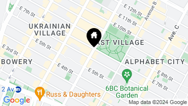 Map of 100 Avenue A Unit: 4D, New York City NY, 10009