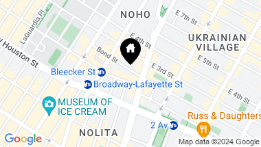 Map of 49 Bond Street Unit: 2, New York City NY, 10012