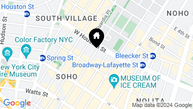Map of 150 Wooster Street Unit: PH, New York City NY, 10012