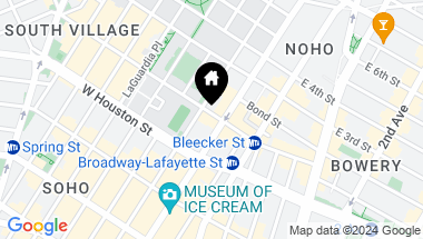 Map of 88 Bleecker Street Unit: 5-T, New York City NY, 10011