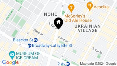 Map of 355 Bowery Unit: 2, New York City NY, 10003