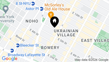 Map of 236 East 6th Street Unit: 1EB, New York City NY, 10003
