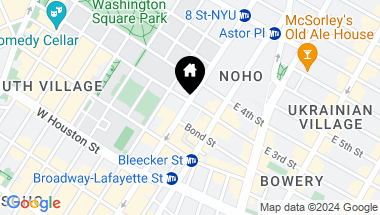 Map of 682 Broadway Unit: 8, New York City NY, 10012